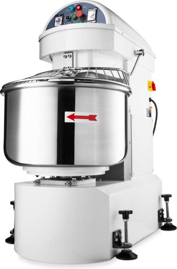 Maxima Spiraalkneder 100 L 64 Kg Deeg 2 Snelheden 400V Voedselbereiding Spiraalkneder