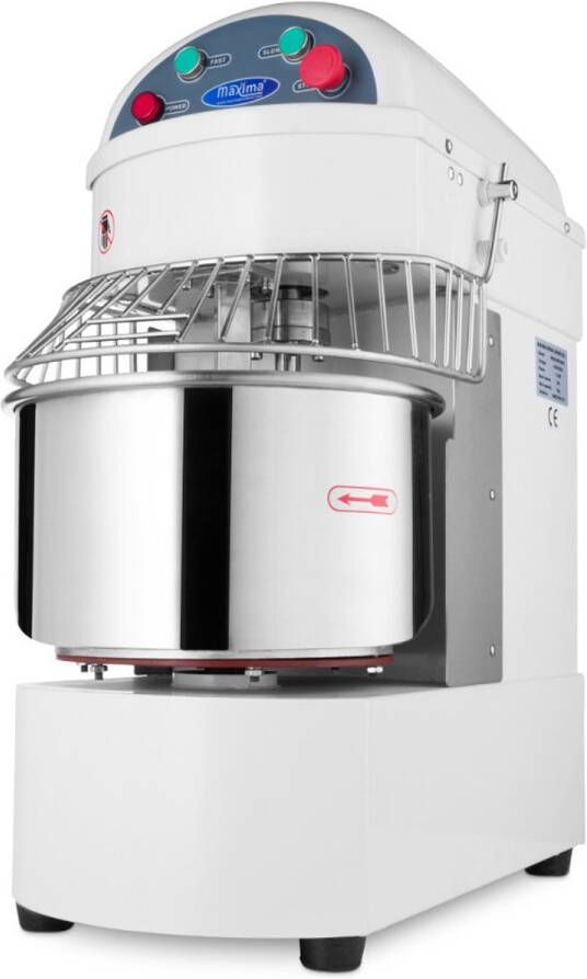 Maxima Spiraalkneder 20 L 13 Kg Deeg 2 Snelheden Voedselbereiding Spiraalkneder