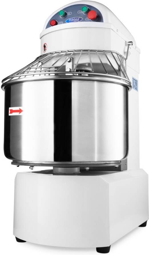Maxima Spiraalkneder 50 L 32 Kg Deeg 2 Snelheden Voedselbereiding Spiraalkneder - Foto 2