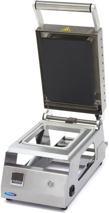 Maxima Topsealmachine Klein Verschillende Mallen Beschikbaar Verpakken Tray Sealer