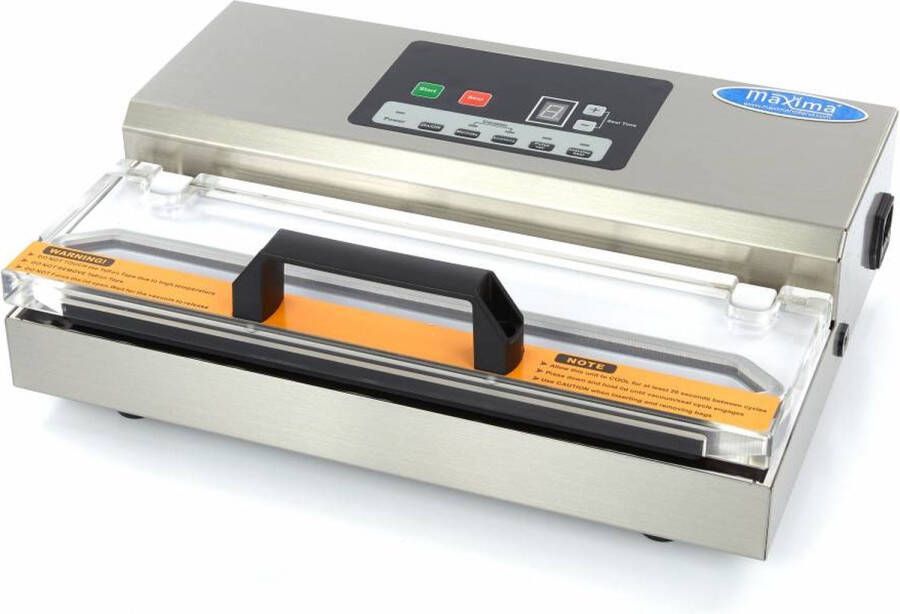 Maxima Vacuumeermachine 31 cm Seal Transparante Deksel Voedsel Bewaren Professionele Vacuum Sealer Tot 5 keer Langer Houdbaar - Foto 2