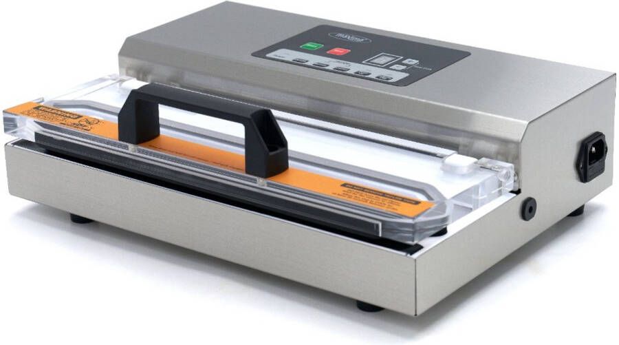 Maxima Vacuumeermachine 31 cm Seal Transparante Deksel Voedsel Bewaren Professionele Vacuum Sealer Tot 5 keer Langer Houdbaar