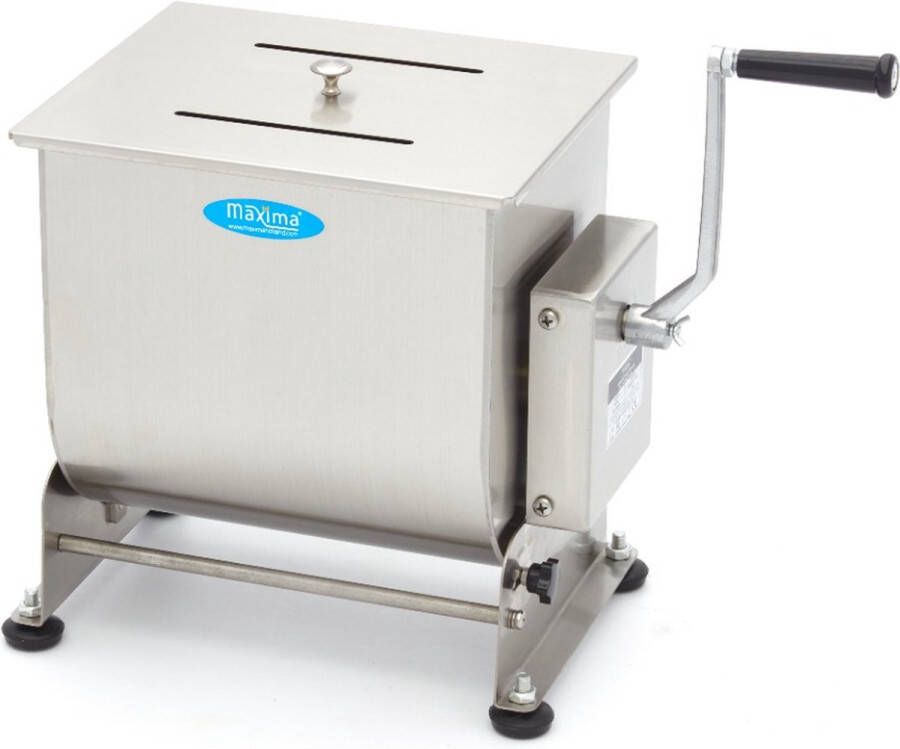 Maxima Vleesmenger 20 L 16 Kg Vlees Kantelbare Kom Handmatig - Foto 3