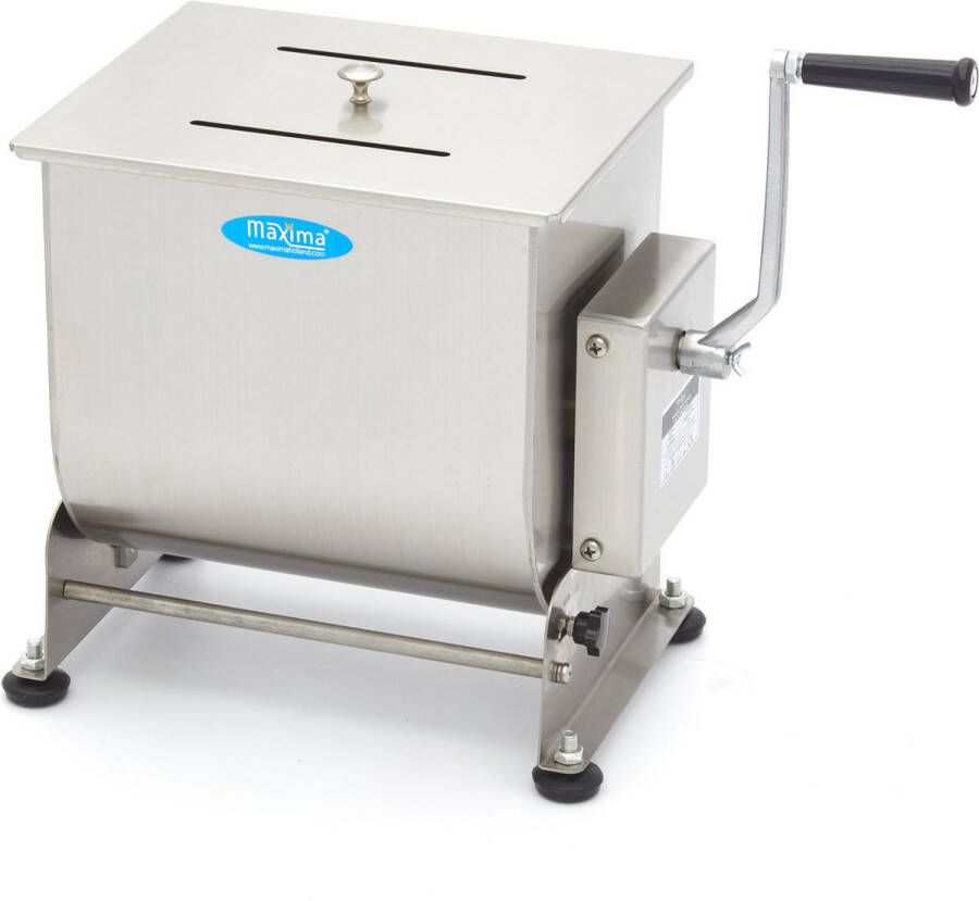 Maxima Vleesmenger 20 L 16 Kg Vlees Kantelbare Kom Handmatig