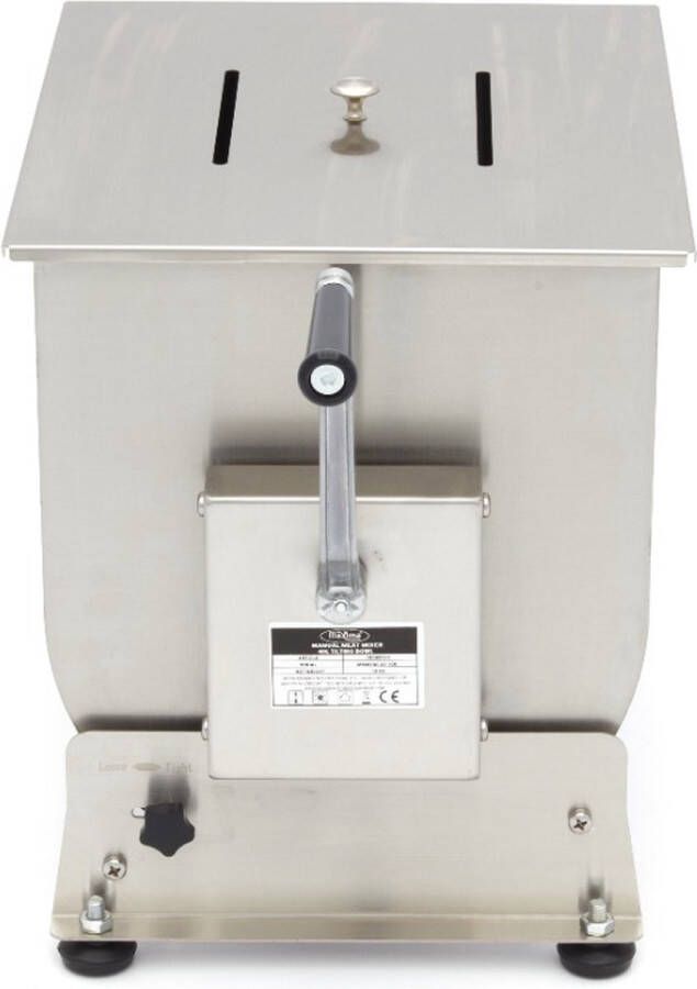 Maxima Vleesmenger 40 L 35 Kg Vlees Kantelbare Kom Handmatig - Foto 3