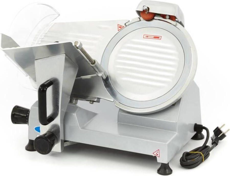 Maxima Vleessnijmachine Ø 25 cm Mes Vleeswaren Snijden Professioneel Horeca Vlees Snijder RVS