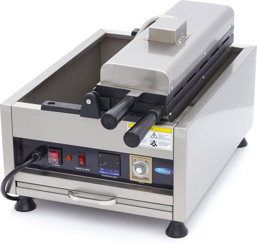 Maxima Wafelijzer 5 Stuks Taiyaki Visvorm Draaibaar Digitaal Kookapparatuur Wafelijzer