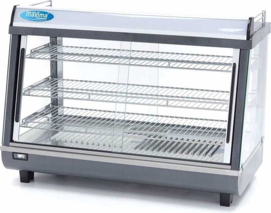 Maxima Warmhoudvitrine 136 L 91 5 cm 3 Niveaus Warmhouden Warmhoudvitrine