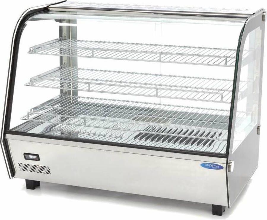 Maxima Warmhoudvitrine 160 L 85 6 cm 3 Niveaus