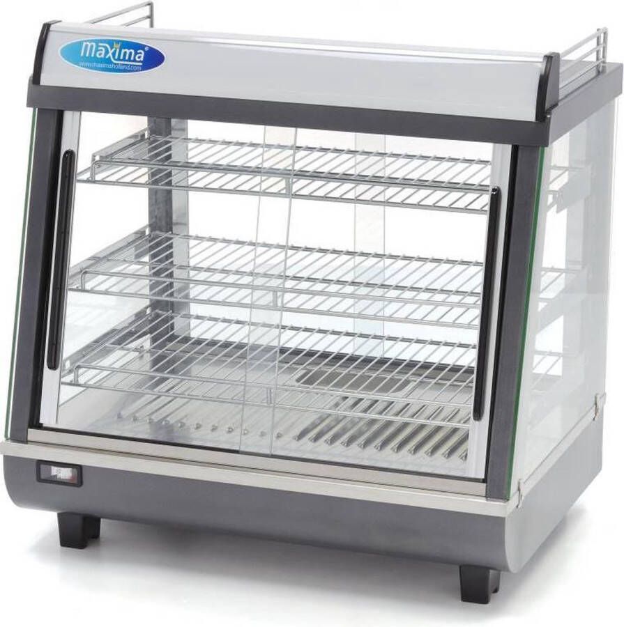 Maxima Warmhoudvitrine 96 L 67 5 cm 3 Niveaus Warmhouden Warmhoudvitrine - Foto 2