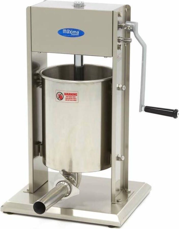 Maxima Worstenvuller 10 L Verticaal incl. 4 Vulbuizen - Foto 2