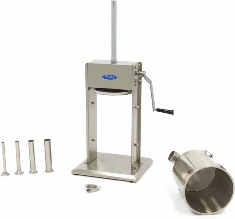 Maxima Worstenvuller 10 L Verticaal incl. 4 Vulbuizen