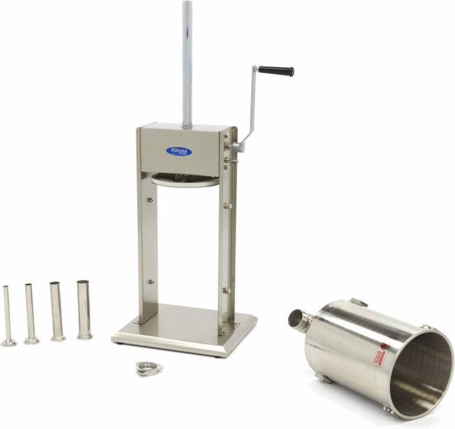 Maxima Worstenvuller 12 L Verticaal incl. 4 Vulbuizen - Foto 2