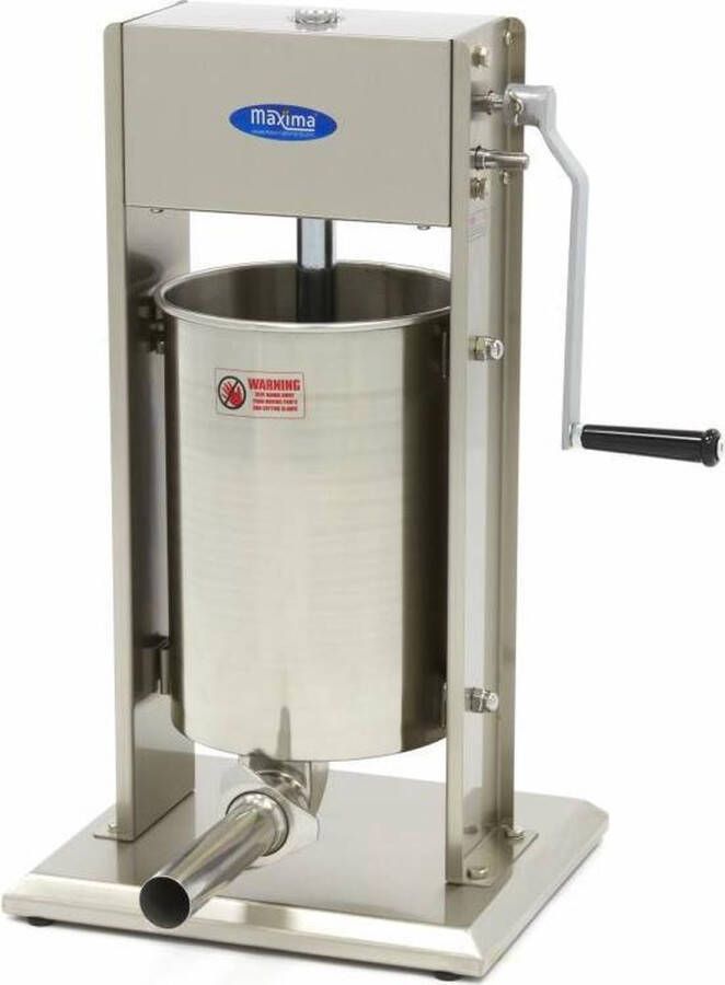 Maxima Worstenvuller 12 L Verticaal incl. 4 Vulbuizen