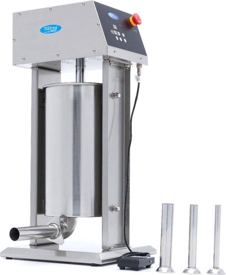 Maxima Worstenvuller 15 L Automatisch Verticaal Digitaal Display