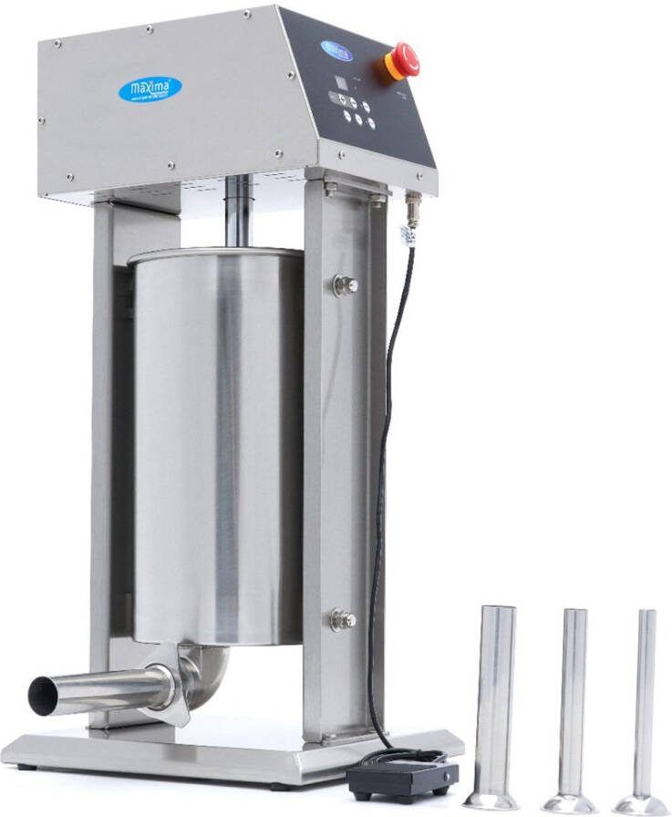 Maxima Worstenvuller 15 L Automatisch Verticaal Digitaal Display