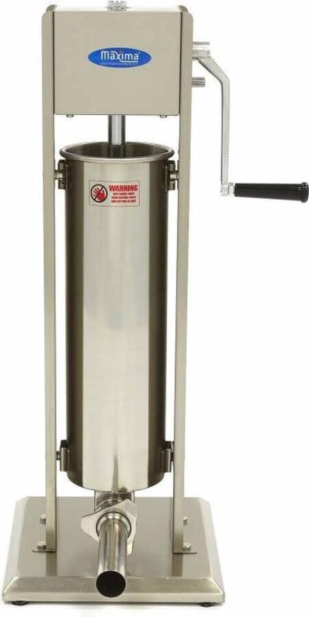 Maxima Worstenvuller 7 L Verticaal incl. 4 Vulbuizen