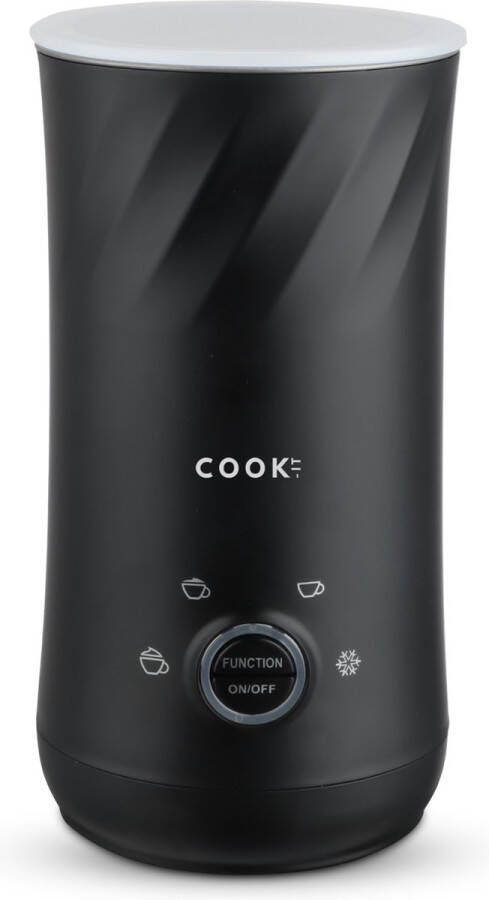 Media Evolution COOK-IT Elektrische Melkopschuimer 4 in 1 300ML Milk Frother Zwart