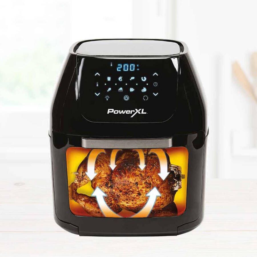 MediaShop PowerXL Airfryer MultiFunction heteluchtfriteuse om te frituren zonder olie 6-in-1 ook als dehydrator om te grillen en nog veel meer. m. – tot 80% minder vet - Foto 2