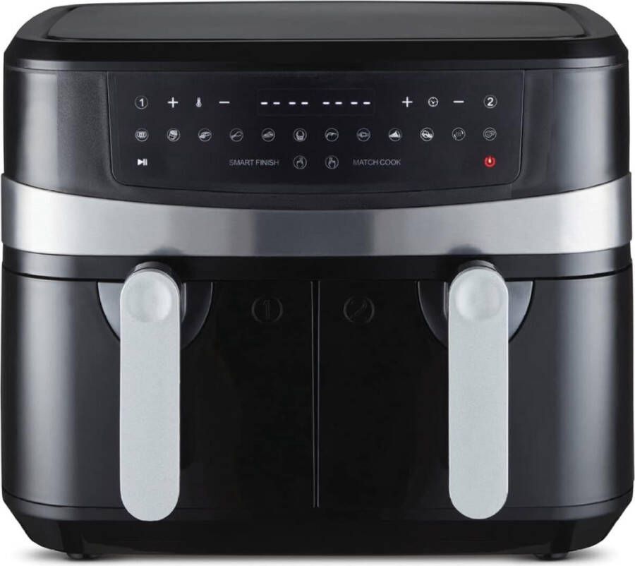 Meerkloos Dubbele Airfryer Dubbele Mand Dual Cook Heteluchtfriteuse - Foto 4