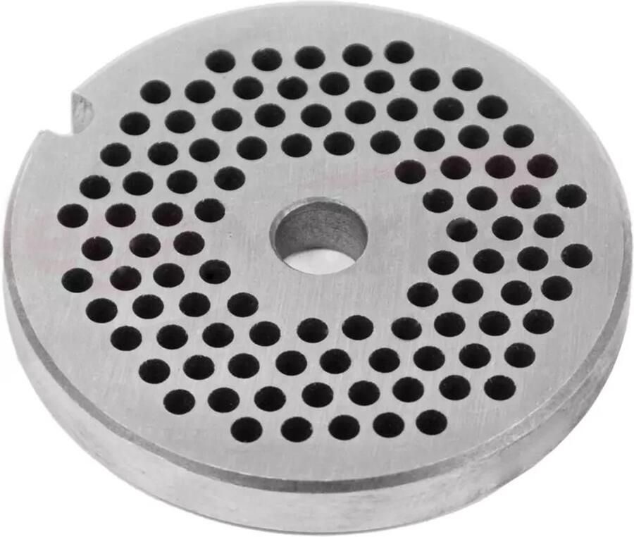 Mega -M Professionele Gehaktmolen Schijf Ø 69 mm Gaten 4 5 mm RVS Voor Vleesmolen model wi.HO170.850.sn Roestvrij Staal