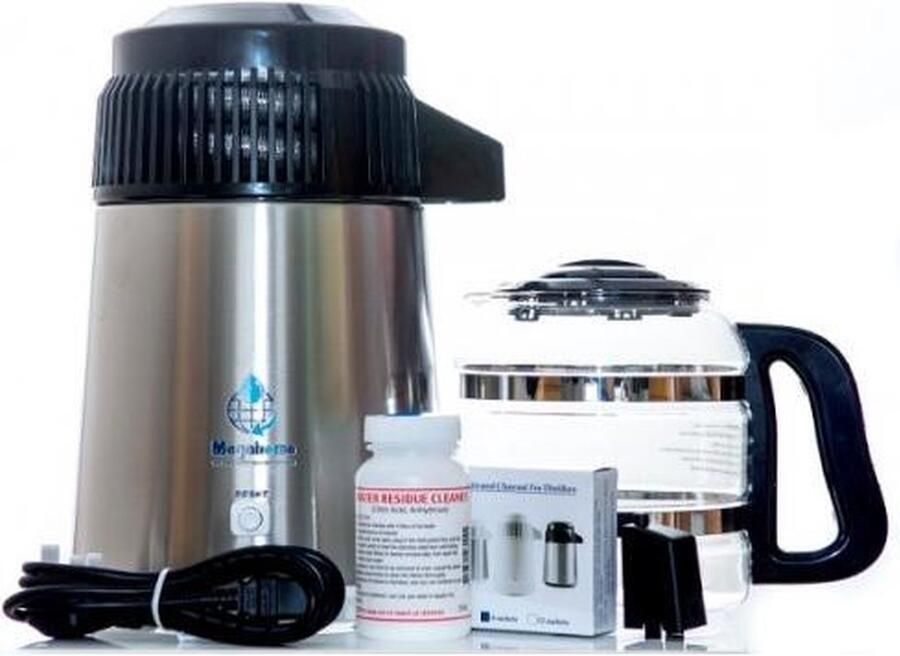 Megahome 316 Deluxe Water Distiller Destilleerder Zwart - Foto 1