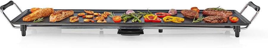 Melissa 16300030 Teppanyaki Tafelgrill 90 x 23 cm Bakoppervlak 5 Warmtestanden