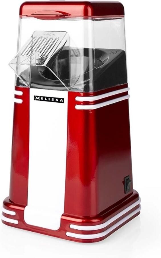 Melissa Popcornmaker 1200W Klaar in 2-4 min 16310187 Rood Wit