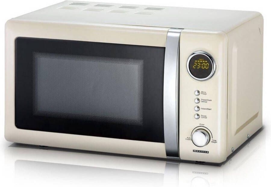 Melissa 16330108 Microw.oven elektronisch 20 L crème 700W