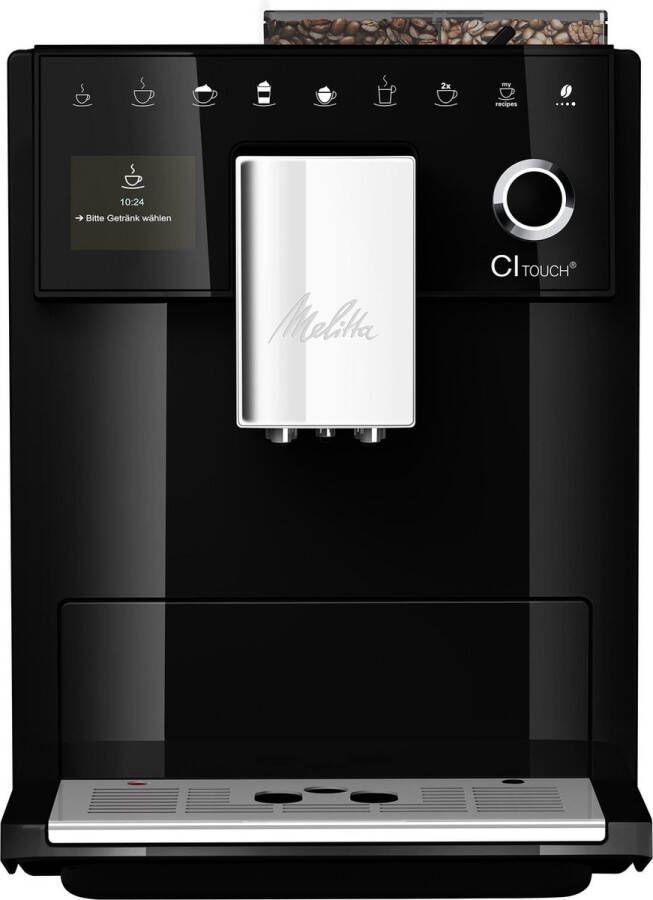 Melitta Volautomatisch koffiezetapparaat CI Touch F630-102 zwart Bedieningsplatform met touch & slide-functie fluisterstil maalwerk - Foto 11