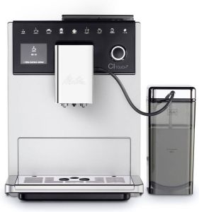 Melitta Volautomatisch koffiezetapparaat CI Touch F630-101 zilver Bedieningsplatform met touch & slide-functie fluisterstil maalwerk
