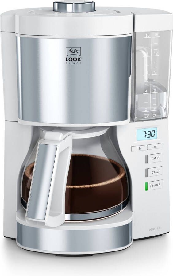 Melitta Filterkoffieapparaat Look Timer 1025-07 wit 1 25 l - Foto 2