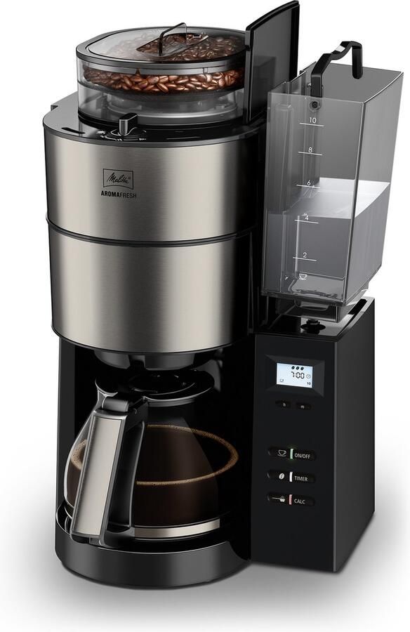 Melitta AromaFresh 1021-03 metallic grijs roestvrij staal | Koffiezetapparaten | Keuken&Koken Koffie&Ontbijt | 4006508223602