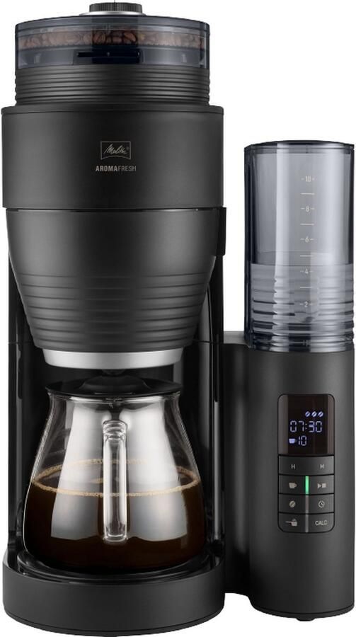 Melitta Koffiezetapparaat met maalwerk AromaFresh X 1030-06 1 25 l 11 instellingen van de maalgrofheid koffiebonen -poeder timer warmhoudplaat - Foto 2