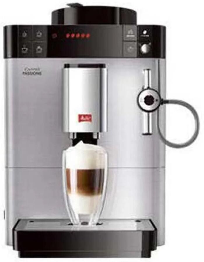 Melitta Volautomatisch koffiezetapparaat Passione F54 0-100 roestvrij staal Modern edelstalen front per kopje een precies afgemeten hoeveelheid versgemalen bonen