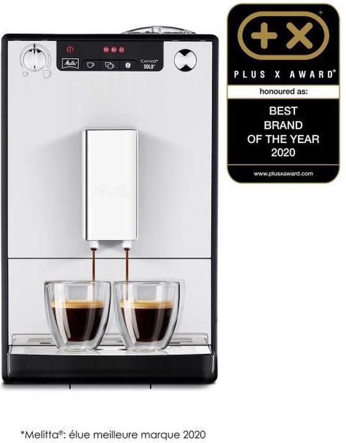 Melitta Volautomatisch koffiezetapparaat Solo E950-201 zwart Perfect voor caffè crema & espresso slechts 20 cm breed - Foto 8