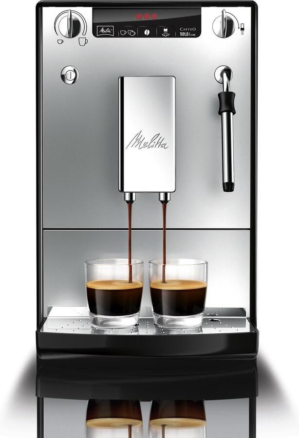 Melitta Volautomatisch koffiezetapparaat Solo & Milk E953-202 zilverkleur zwart Caffè crema & espresso per one touch zuigmond voor melkschuim - Foto 12