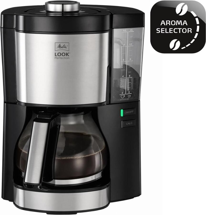 Melitta Koffiezet Look Perfection Zwart 6766589 | Filterkoffiezetapparaten | Keuken&Koken Koffie&Ontbijt | 4006508221875