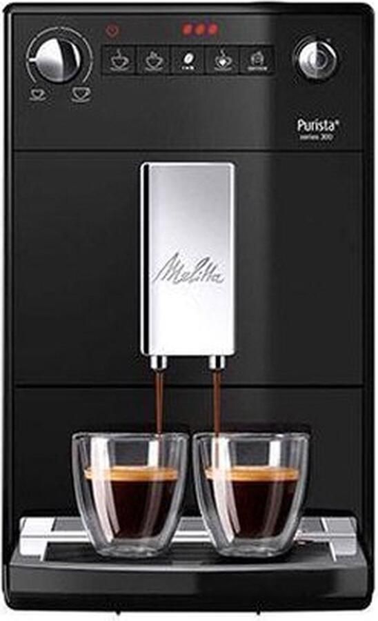 Melitta Volautomatisch koffiezetapparaat Purista F230-101 zilverkleur zwart Favoriete koffie-functie compact & extra geruisloos - Foto 15
