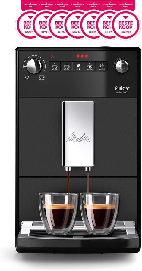 Melitta Purista F230-104 Mat Zwart | Espressomachines | Keuken&Koken Koffie&Ontbijt | 4006508225132 - Foto 2