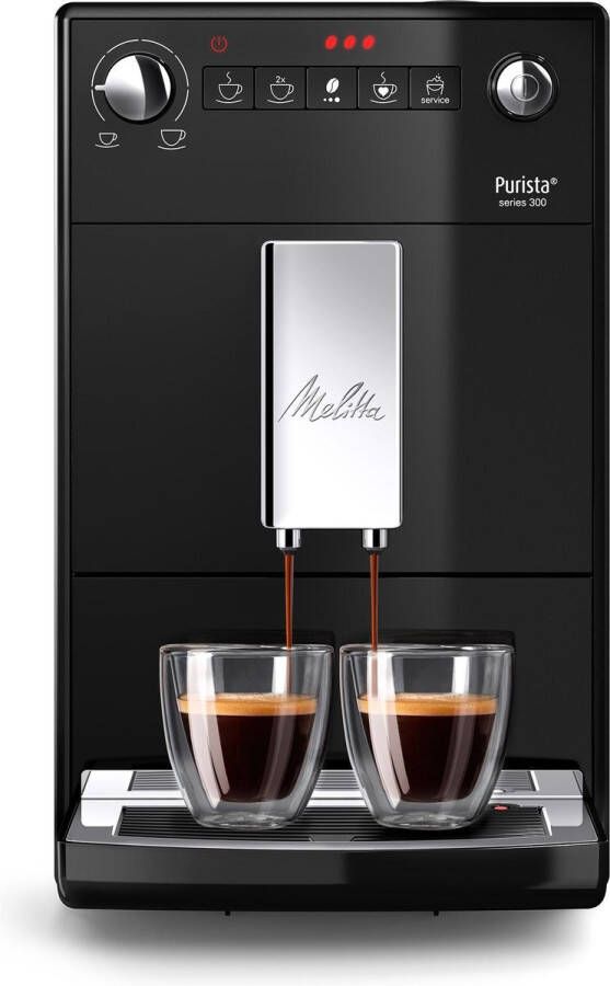 Melitta Volautomatisch koffiezetapparaat Purista F230-102 zwart Favoriete koffie-functie compact & extra geruisloos - Foto 14