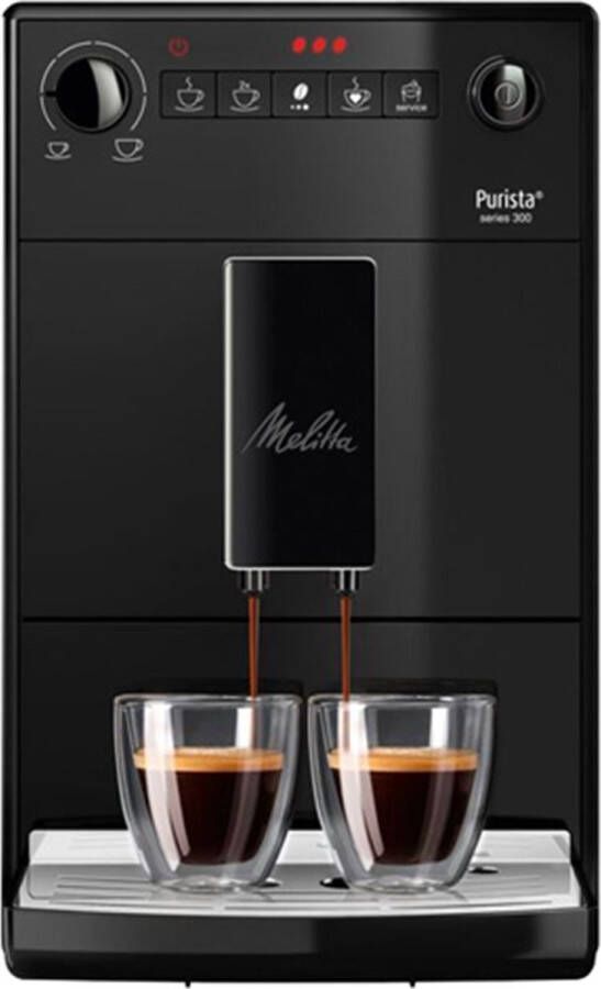 Melitta Purista Pure Black F230-002 | Volautomatische espressomachines | Keuken&Koken Koffie&Ontbijt | 4006508223794