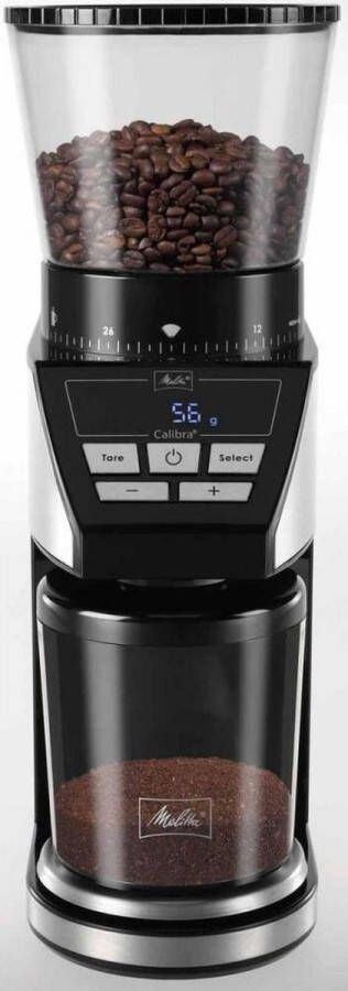 Melitta SST 1027-01 Calibra Koffiemolen met Weegschaal Zwart RVS - Foto 16