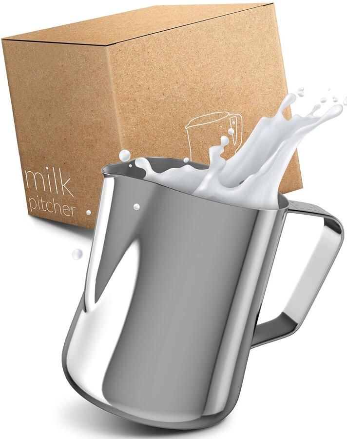 Melkopschuimer en Latte Art Melkkan 600 ml