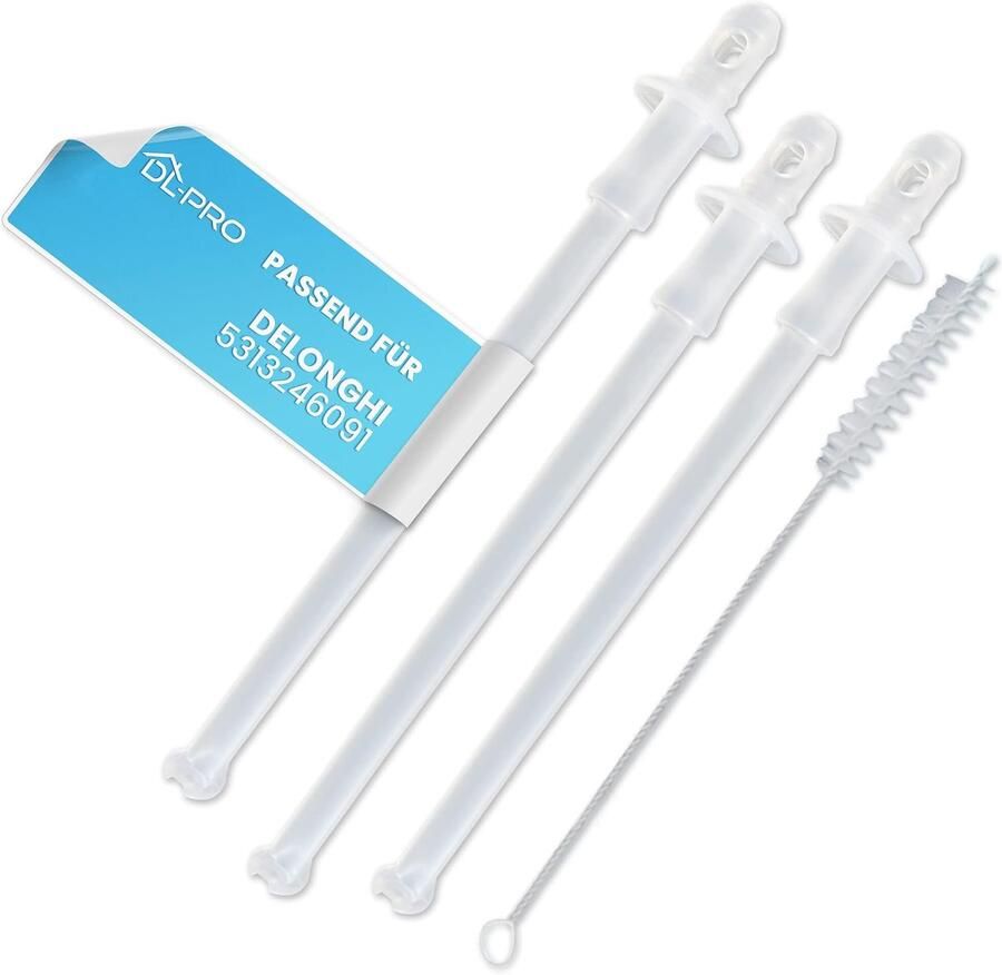 Melkzuigbuis 3 stuks 17 cm inclusief borstel voor volautomatische koffiemachine ServiceTopper