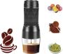 Mercadome Draagbare Elektrische Mini-Koffiemachine Koffiemachines Koffiezetapparaat Oplaadbaar Espresso Koffie Reizen Zwart Kerstcadeau - Thumbnail 2