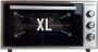 Merkador XL Vrijstaande Oven 50 Liter 2000 Watt RVS Bedieningspaneel Hetelucht Gemakkelijk te reinigen geëmailleerde zijwanden - Thumbnail 1
