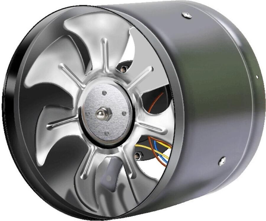 Fan-Afzuigventilatoren met luchtkanaal elektrische afzuigventilatoren met luchtkanaal luchtafzuigventilatoren mini metalen afzuigkappen wand- en plafondventilatoren voor de keuken zolderventilatoren 6-inch ventilatoren