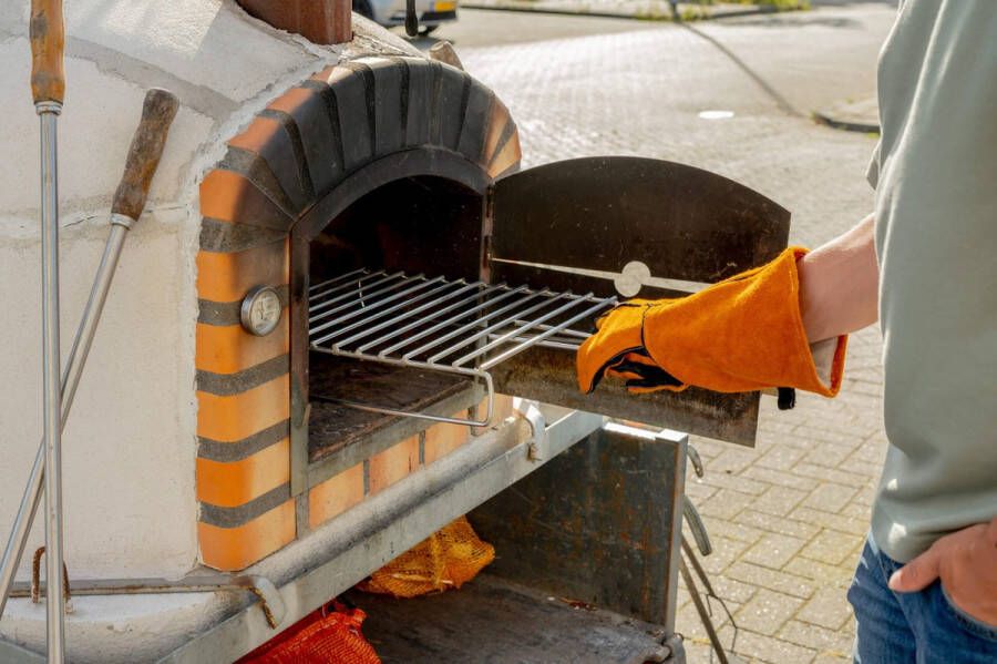 'merkloos'' pizzaoven handschoenen