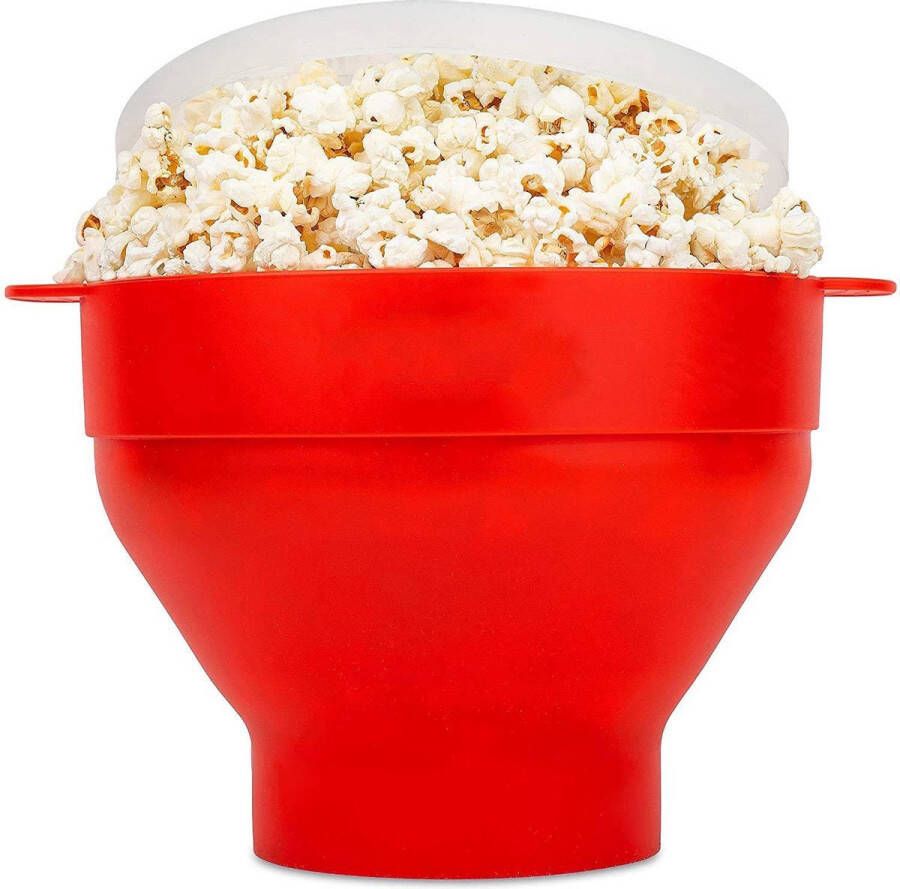 'merkloos'' Donkersstuff Popper Popcornmaker Snel en Veilig Popcorn zonder olie of boter Vaatwasser bestendig